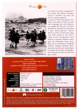 Rome, Open City (Rzym, miasto otwarte) [DVD]