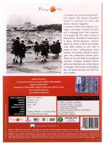 Rome, Open City (Rzym, miasto otwarte) [DVD]