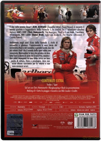 Rush (Wyścig) [DVD]