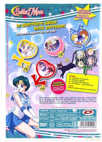 Sailor Moon Vol. 2 (Episode 05-08) (Czarodziejka z Księżyca Cz. 2) [DVD]