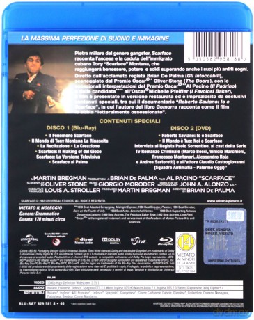 Scarface (Człowiek z blizną) [Blu-Ray]+[DVD]