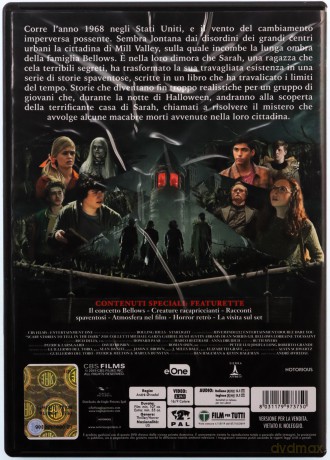 Scary Stories to Tell in the Dark (Upiorne opowieści po zmroku) [DVD]