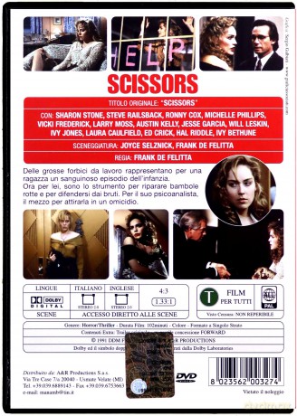 Scissors (Nożyczki) [DVD]