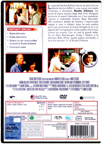 The Proposal (Narzeczony mimo woli) [DVD]