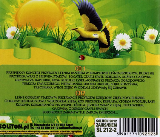 Ptasie śpiewy letnią porą  [2CD]