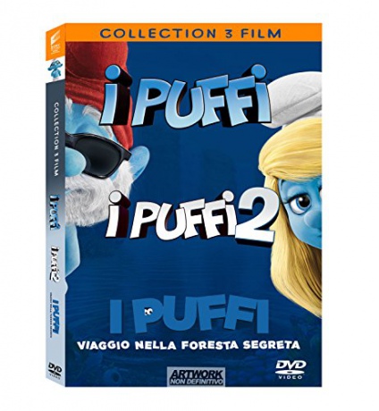 The Smurfs / The Smurfs 2 / Smurfs: The Lost Village (Smerfy / Smerfy 2 / Smerfy: Poszukiwacze zaginionej wioski) [3DVD]