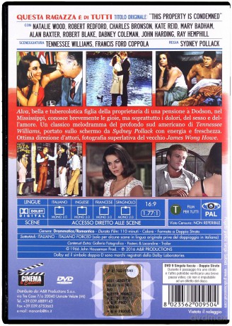 This Property Is Condemned (Przeznaczone do likwidacji) [DVD]