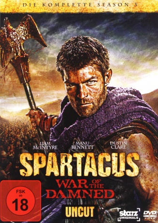 Spartacus: War of the Damned Season 3 (Spartakus: Krew i piach) [BOX] [4DVD]