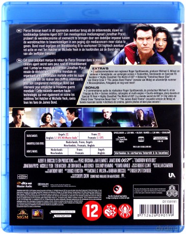007 James Bond Tomorrow Never Die (Jutro nie umiera nigdy) [Blu-Ray]