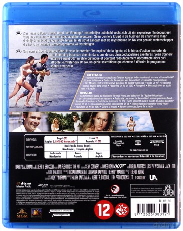 007 James Bond Dr. No [Blu-Ray]