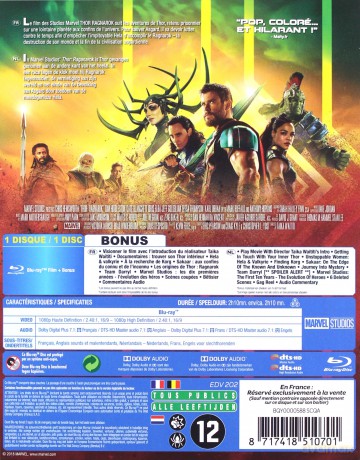Thor: Ragnarok [Blu-Ray]