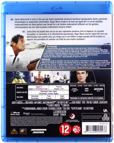 007 James Bond For Your Eyes Only (Tylko dla twoich oczu) [Blu-Ray]
