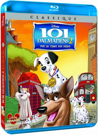 101 Dalmatians II: Patch's London (101 dalmatyńczyków II: Londyńska przygoda) (Disney) [Blu-Ray]