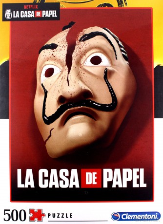 CLEMENTONI 500 el. Netflix La Casa de Papel (Dom z Papieru) [PUZZLE]