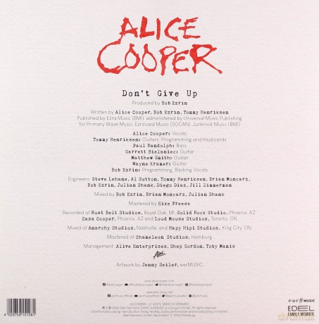 Alice Cooper: Don't Give Up EP [Winyl]