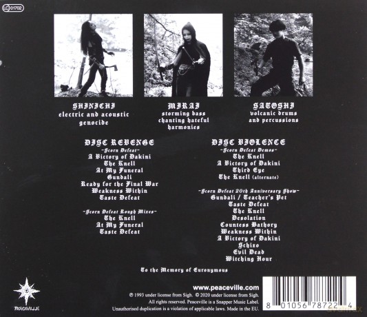 Sigh: Scorn Defeat [2CD]