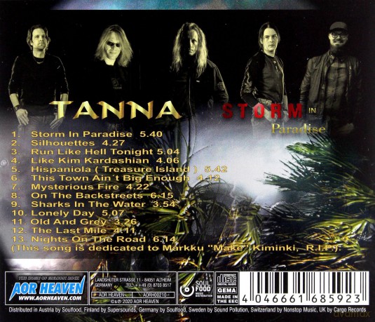 Tanna: Storm In Paradise [CD]