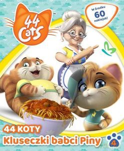 44 cats. Książka activity cz.4. Kluseczki babci Piny [KSIĄŻKA]