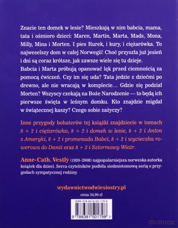 8 + 2 i pierwsze święta - Cath Vestly Anne [KSIĄŻKA]