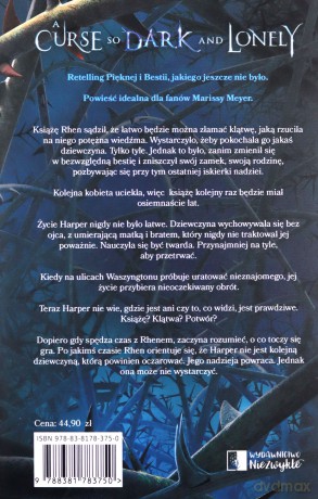 Cursebreakers (Tom 1) A Curse So Dark and Lonely. Klątwa (Tom 1) Klątwa tak ciemna i samotna - Brigid Kemmerer [KSIĄŻKA]