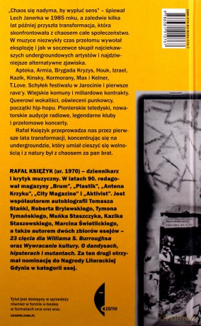 Dzika rzecz.Polska muzyka i transformacja 1989-1993 - Rafał Księżyk [KSIĄŻKA]
