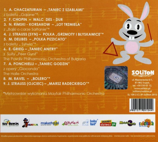 Klasyka dla dzieci w bajkach (digipack) [CD]