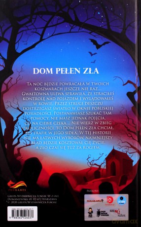 Fighting Fantasy. Dom pełen zła - Steve Jackson [KOMIKS]