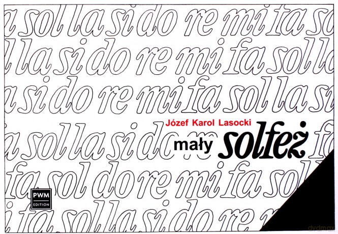 Mały solfeż - Józef Karol Lasocki [KSIĄŻKA]
