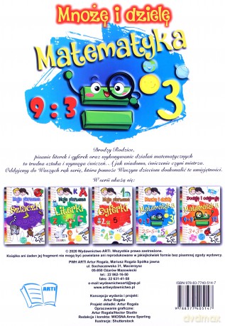 Mnożę i dzielę. Matematyka [KSIĄŻKA]