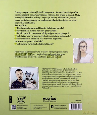 Owadziarium, czyli geniusz owadów - Krzysztof Pabis [KSIĄŻKA]
