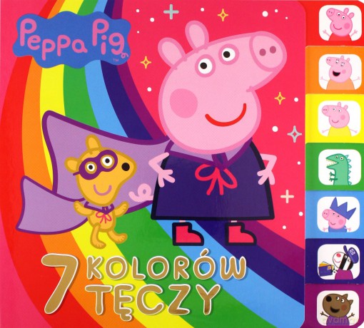 Peppa Pig. 7 kolorów tęczy [KSIĄŻKA]