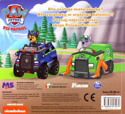 Psi Patrol. Akcje na Medal [KSIĄŻKA]