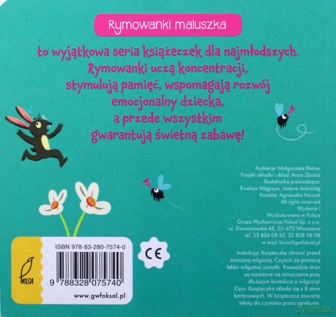 Rymowanki maluszka. Idzie jeż [KSIĄŻKA]