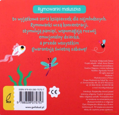 Rymowanki maluszka. Kipi kasza, kipi groch [KSIĄŻKA]