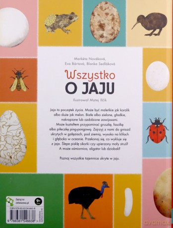 Wszystko o jaju - Markéta Nováková, Eva Bártová [KSIĄŻKA]