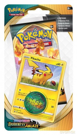 Darkness Ablaze Checklane Blister Pikachu [KARTY]