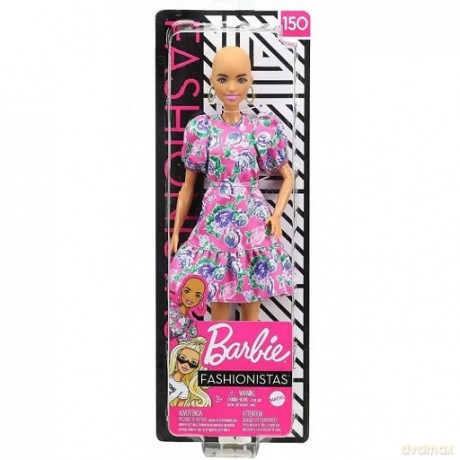Lalka Barbie bez włosów