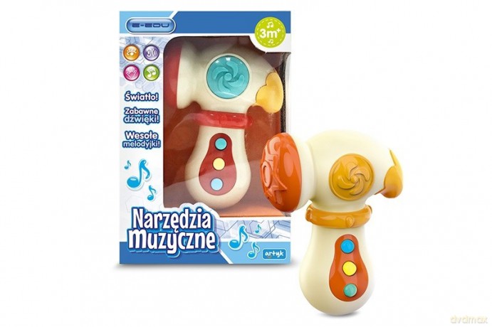 Narzędzia muzyczne E-Edu Młotek