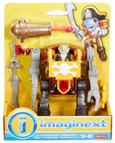 Piraci Mechaniczny Rekin Imaginext [FIGURKA]