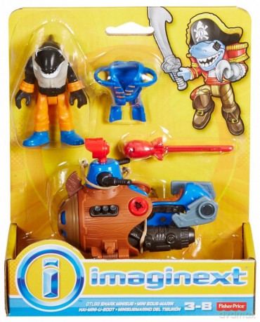 Piraci Mini łódź podwodna Imaginext [FIGURKA]