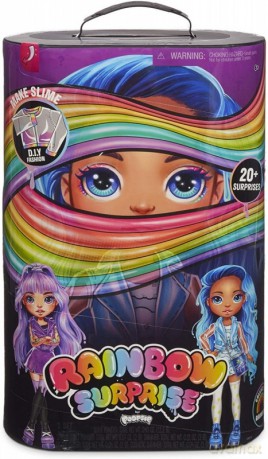Poopsie Rainbow Lalka (fioletowa lub niebieska) [FIGURKA]