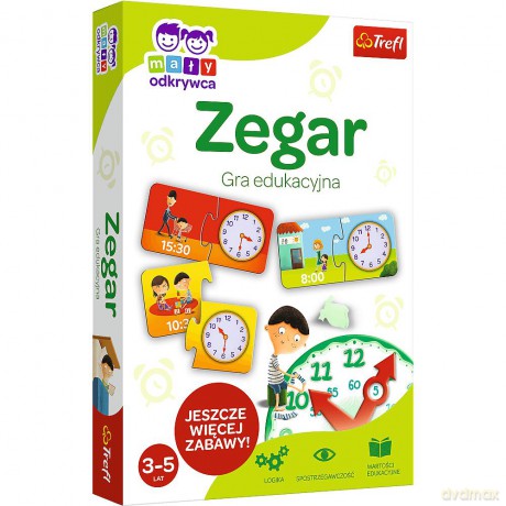 Zegar ABC Malucha [GRA]