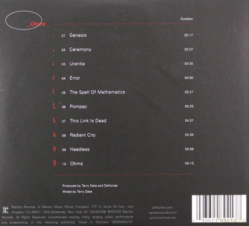 Deftones: Ohms [CD]