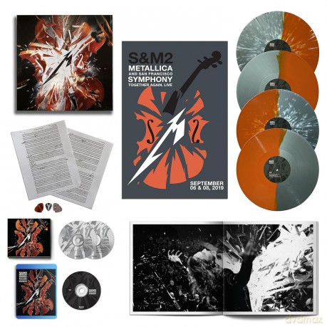 Metallica: S&M2 (Deluxe) [BOX] [4xWinyl]+[Blu-Ray]+[2CD]