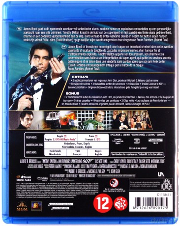 007 James Bond Licence to Kill (Licencja na zabijanie) [Blu-Ray]