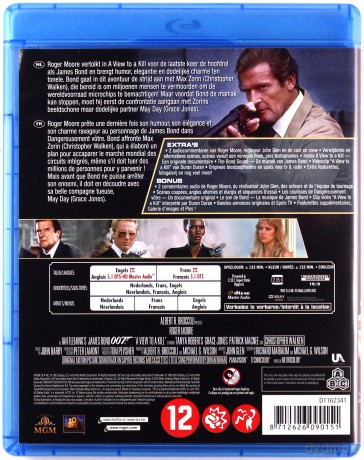 007 James Bond A View to a Kill (Zabójczy widok) [Blu-Ray]