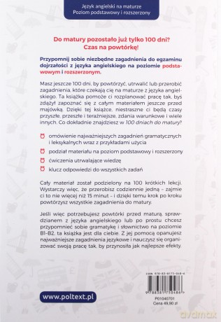 100 dni do matury - Marta Fihel, Krzysztof Jarecki [KSIĄŻKA]