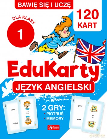 Język angielski dla klasy 1. EduKarty - Bartłomiej Paszylk [KSIĄŻKA]