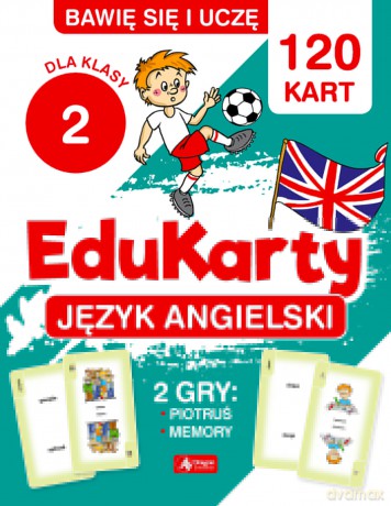 Język angielski dla klasy 2. EduKarty - Bartłomiej Paszylk [KSIĄŻKA]