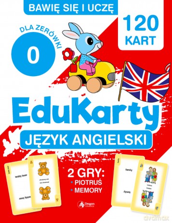 Język angielski dla Zerówki. EduKarty - Bartłomiej Paszylk [KSIĄŻKA]